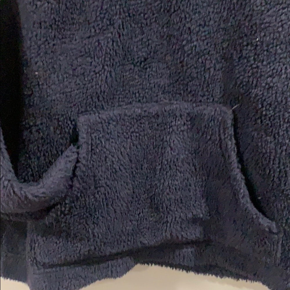 J. Crew Navy Sherpa Pullover - Picture 3 of 6